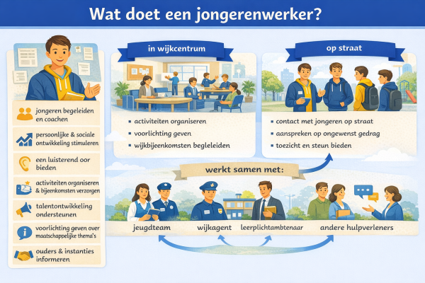 Wat doet een jongerenwerker